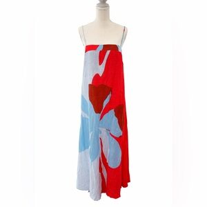 Significant Other Edith Maxi Dress Size 6 | Abstract Print Retail $365
